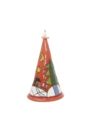 Campanella di Capri portafortuna natalizia Capri Bell | 20100230PAESAGGIO NATALE